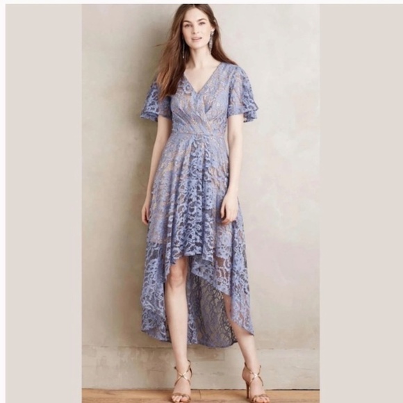 ANTHROPOLOGIE Moulinette Soeurs Genevieve Lace Dress Size 0 - Picture 8 of 10